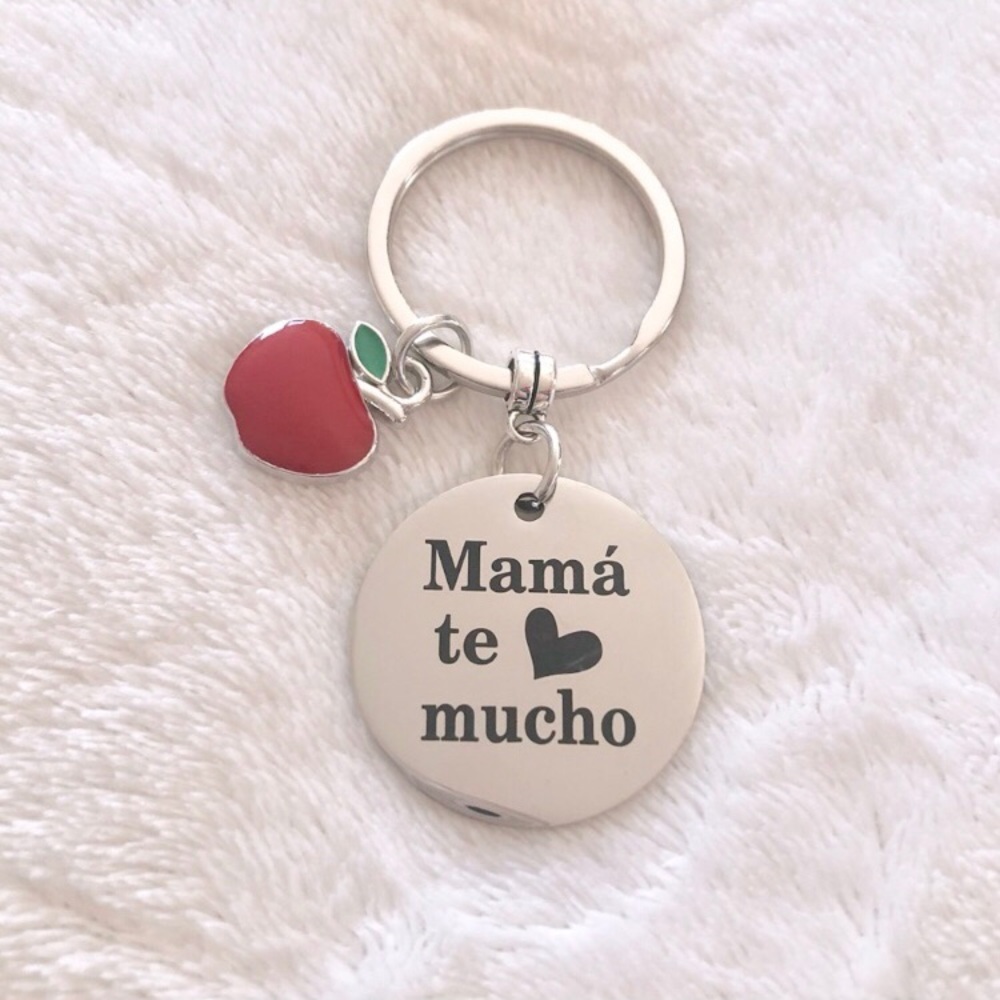 Mom Spanish Keychain New
